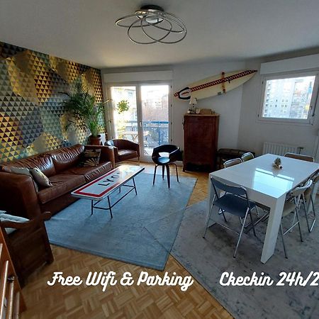 Le Cosy-Chic - T3 Balneo A Villeurbanne / Lyon Esterno foto