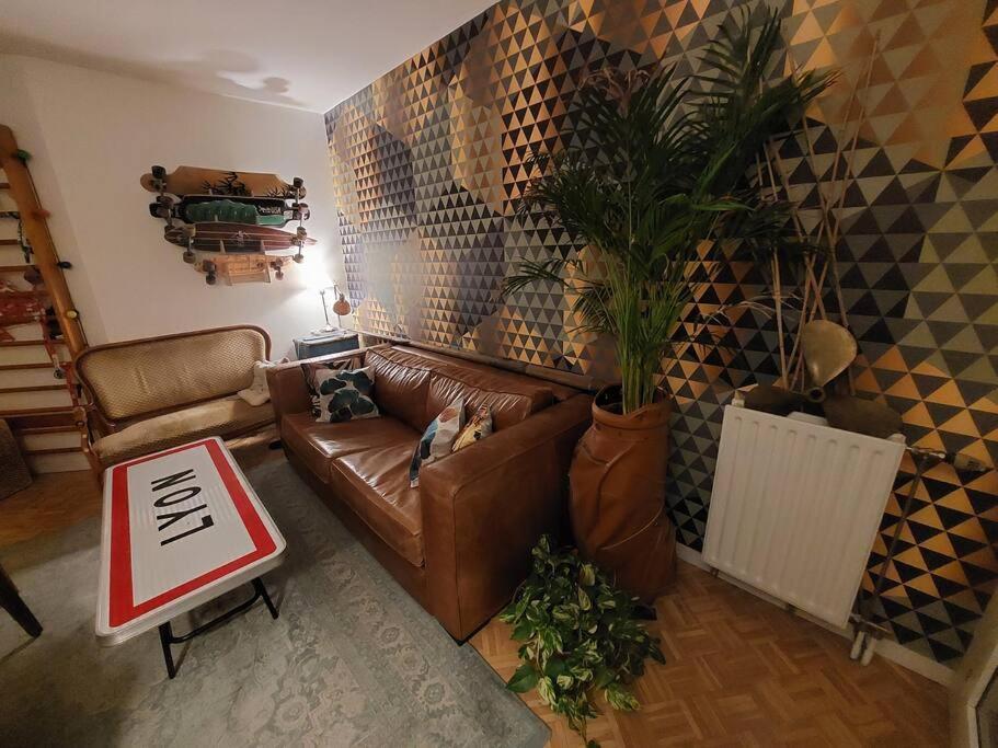 Le Cosy-Chic - T3 Balneo A Villeurbanne / Lyon Esterno foto